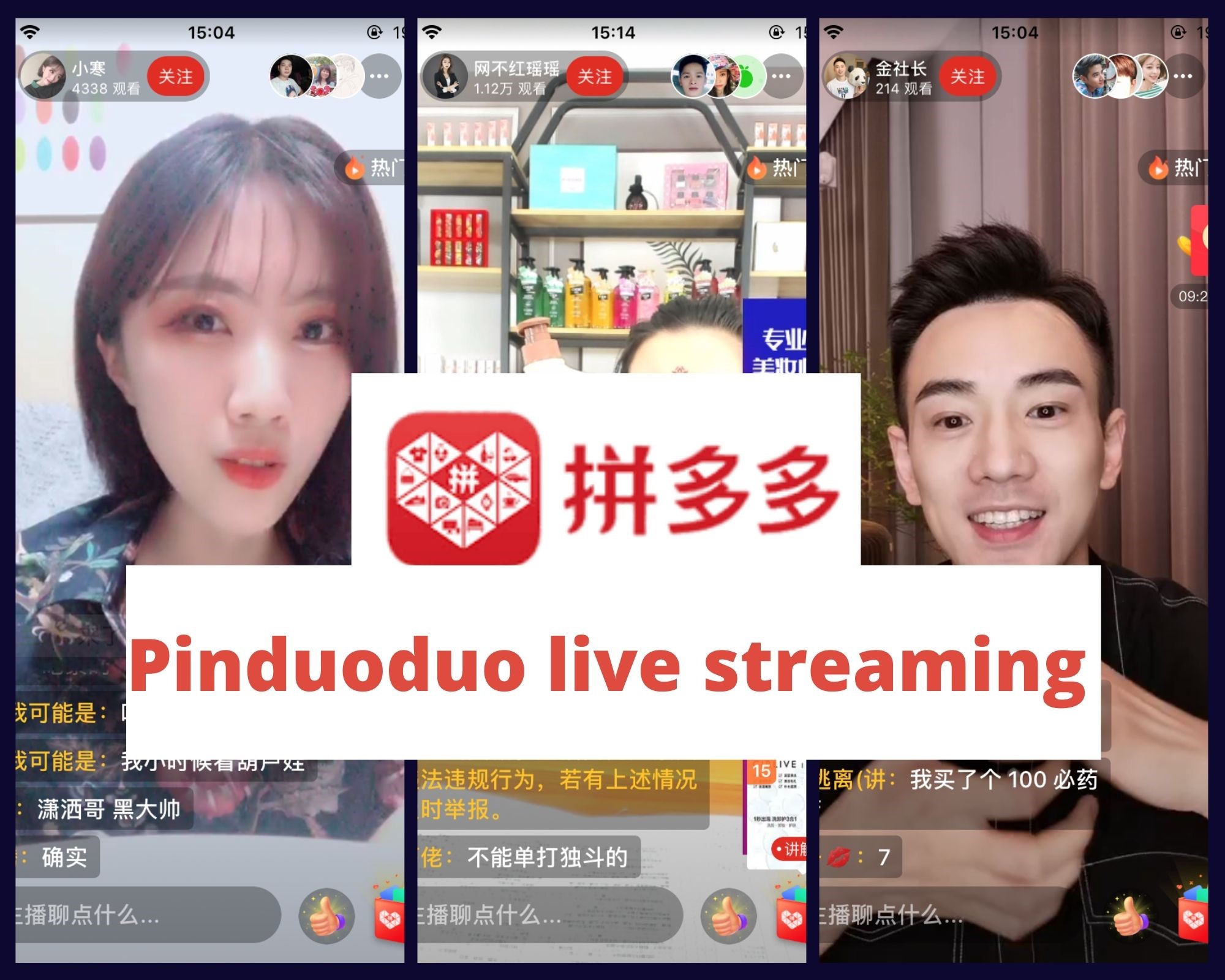 Pinduoduo livestreaming to boost sales of goods on its platform